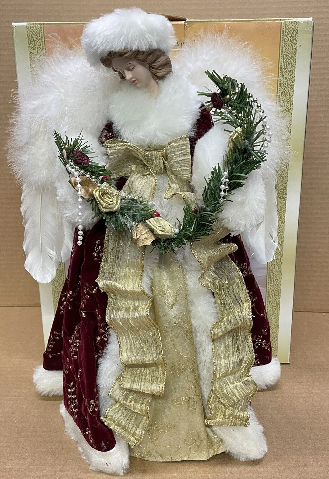 GRANDEUR NOEL Victorian Christmas ANGEL 16