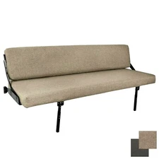 60" RV Wall Mount Fold Up Drop Down Sofa Gaucho Bed with Adjustable Legs Cloth