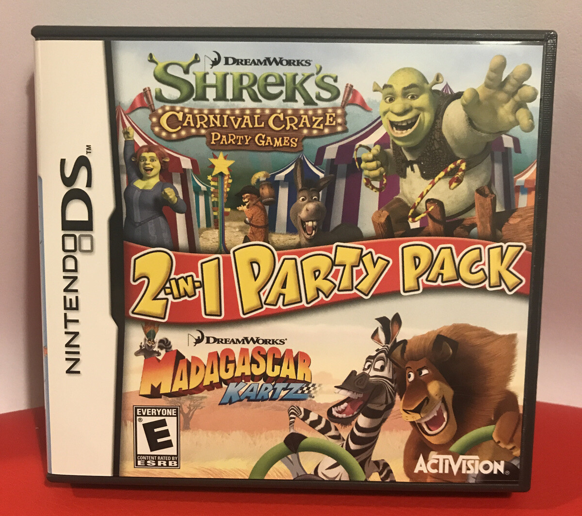 Nintendo DS Game 2 in 1 party pack shrek and madagascar | eBay