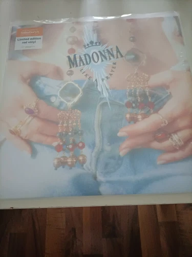 Madonna like a prayer red limited édition vinyl sainsbury
