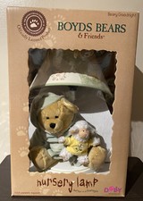Boyds Bears  Friends Beary Goodnight Nursery Collectible Lamp Beary Goodnight