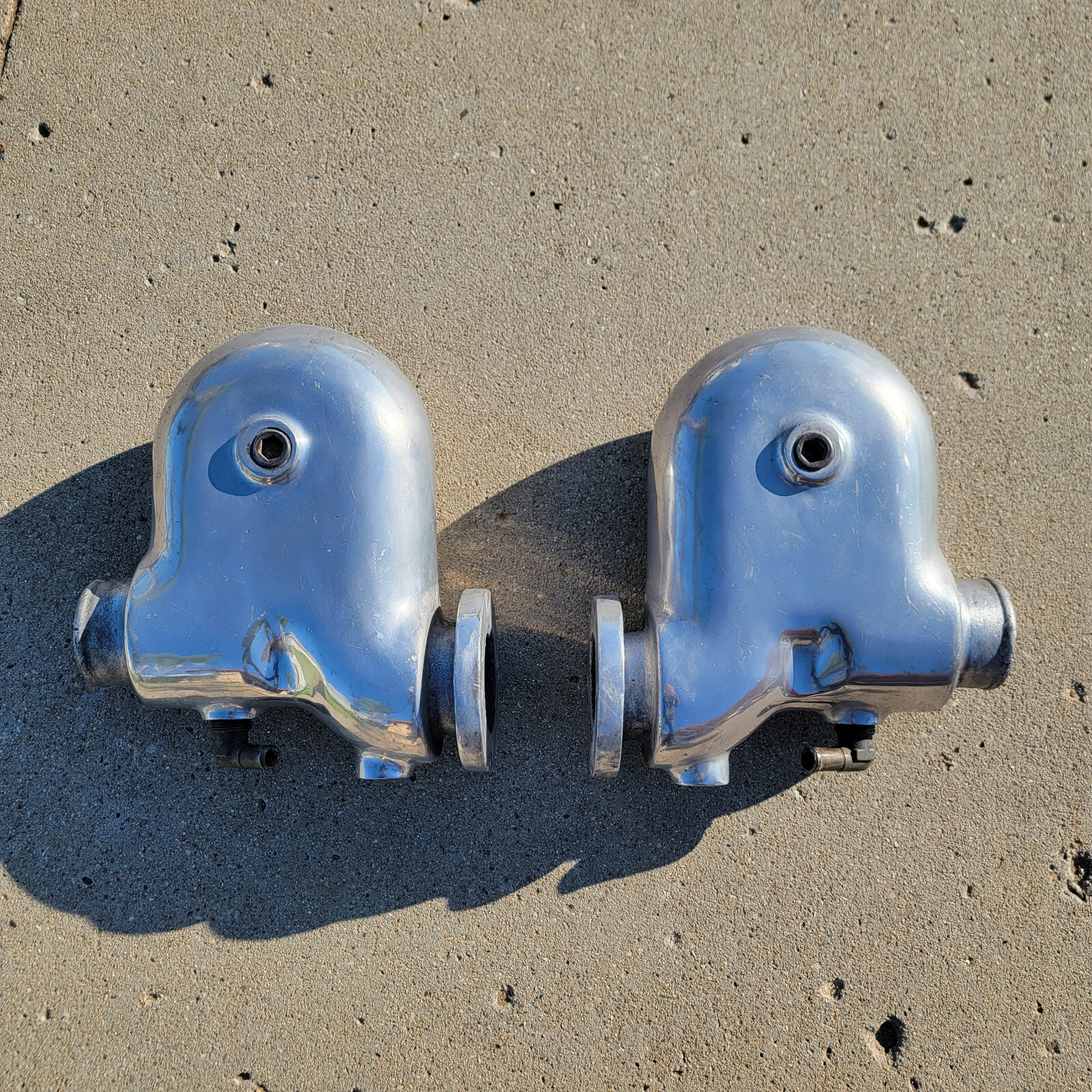 Jet Boat Exhaust Risers Snails 454 455 460 Logs Manifolds 3" Hardin Harman eBay