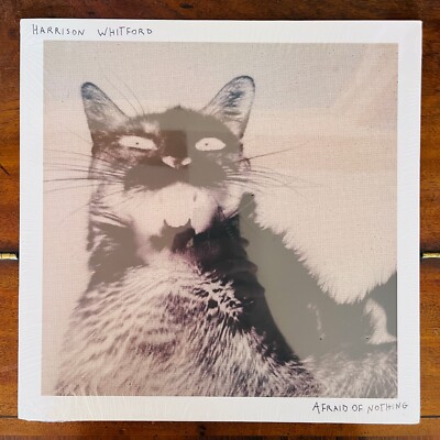 Harrison Whitford Afraid Of Nothing Sealed 12'' Vinyl LP 2022 Screwdriver Records