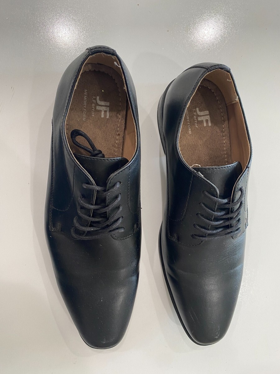 J. Ferrar JF Blackmon Lace Up Oxford Black Shoe Men display picture 3