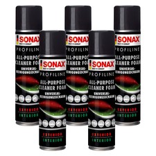 5x 400 ml All-Purpose-Cleaner Foam SONAX PROFILINE Universalreinigungsschaum