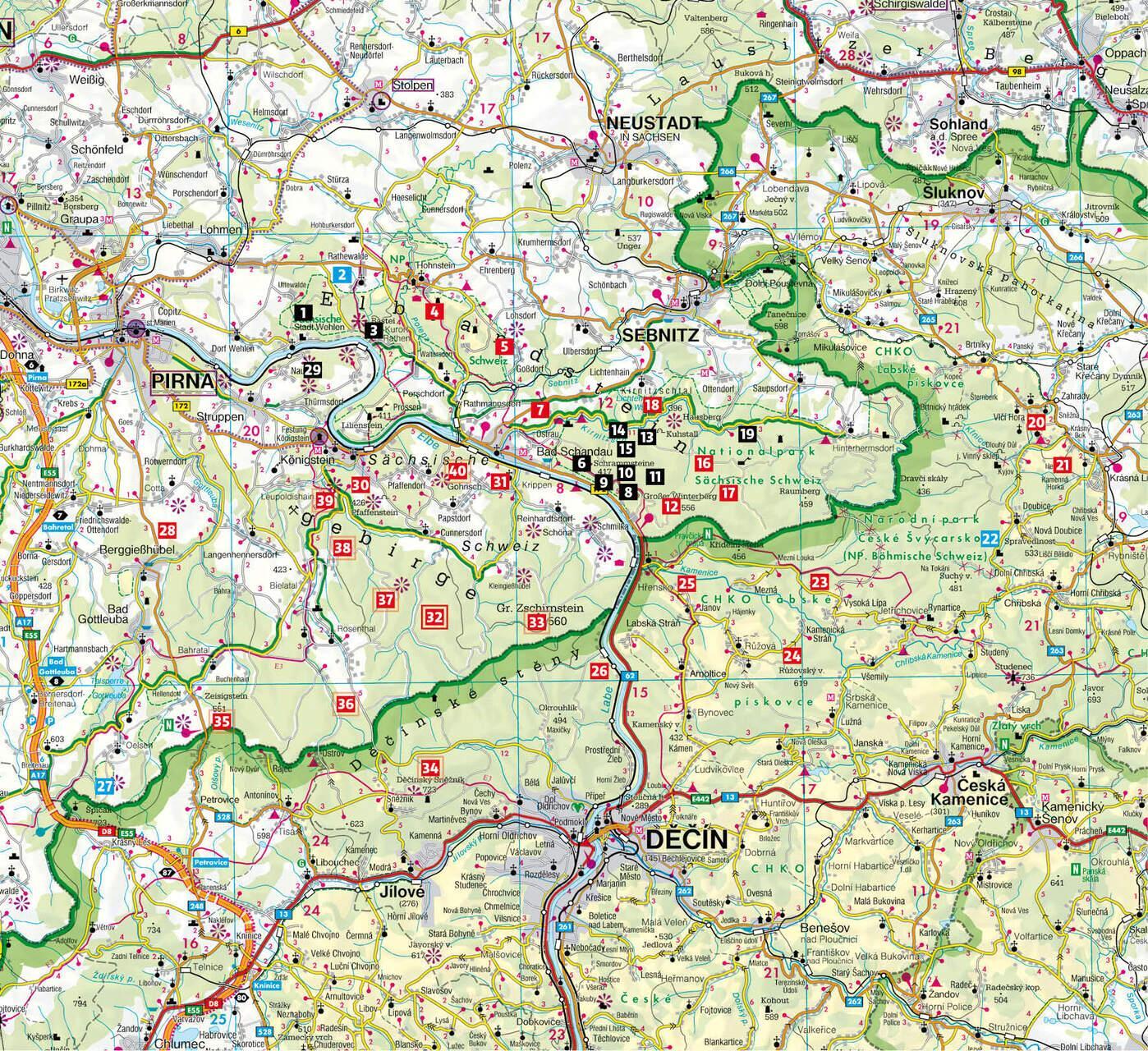Thumbnail - Wilde Wege Elbsandsteingebirge - Kaj Kinzel - 9783763332960