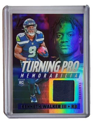 #ad 2022 Zenith Kenneth Walker RC Turning Pro Memorabilia #TPM 16 Seahawks $15.49