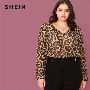 plus size sheer chiffon blouse