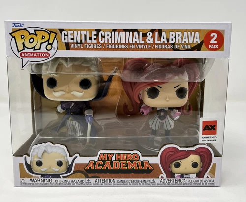 Funko Pop! My Hero Academia Gentle Criminal & La Brava 2 Pack AX