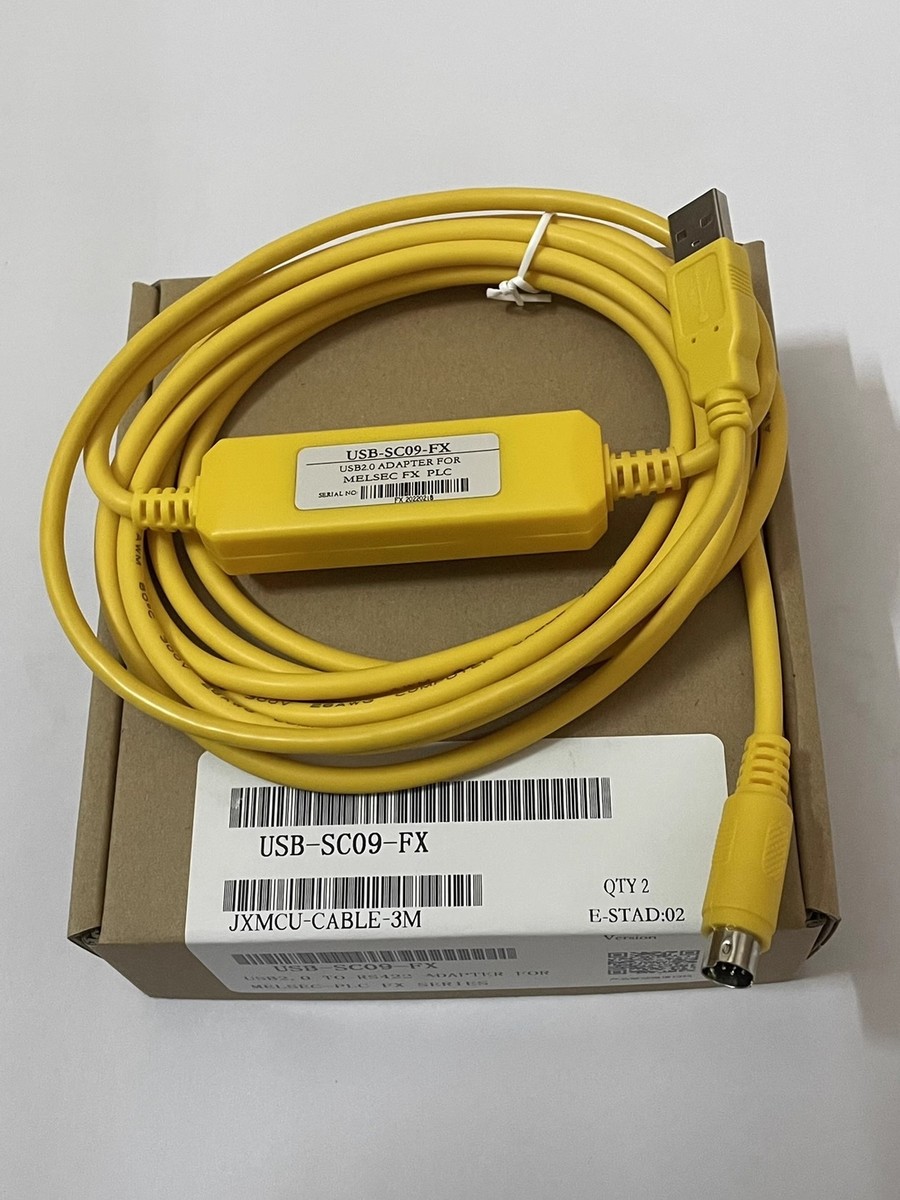 Mitsubishi plc programming cable USB-SC09-FX1N 1S 2N 3U