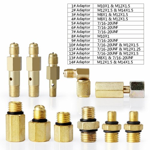 Fuel Injection Injector Gauge Kit Pressure Tester Test Car System Pump Tools Set - Picture 6 of 12