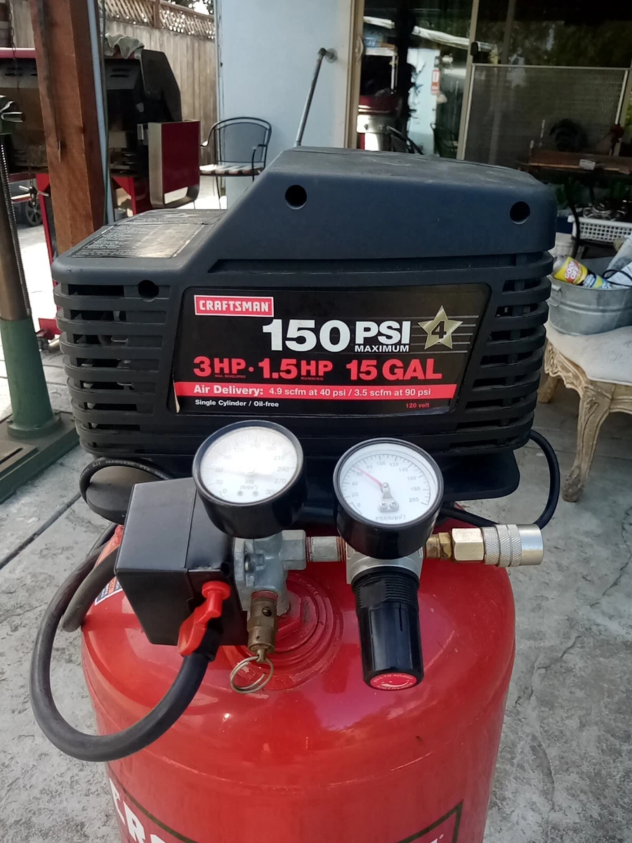craftsman 150 psi air compressor