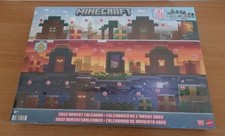 Image of Minecraft Advent Calendar Collectible Figures Mattel 2022 / New & Sealed 