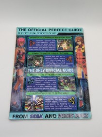 💫 Phantasy Star Online Official Perfect Guide Versus Sega Dreamcast - No Poster