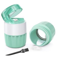 3-in-1 Pill Crusher and Cutter Pills Fine Powder with Stainless Steel Grinding