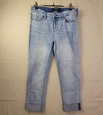 Liverpool Los Angeles Jeans Women's Sz 6/28 Light Wash The Crop Mid Rise Stretch