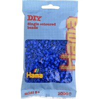 Hama 207-08 BüGelperlen Midi - Blau 1000 Perlen, Ab 5 Jahren