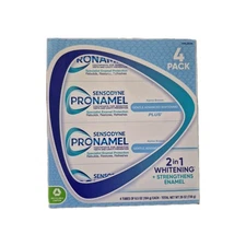SENSODYNE PRONAMEL 2 in 1 Whitening Advanced Toothpaste 6.5 oz Each 4-Pack