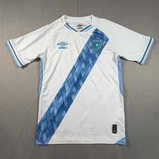 Umbro Guatemala Men s Home Jersey 21/22 Sz S - White/Blue
