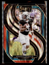 2024 Panini Select #144 Darnell Savage Jr. Red & Blue Prizm Shock