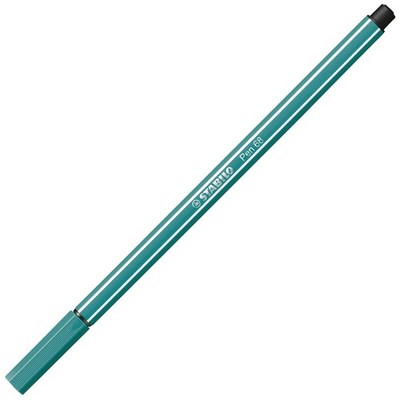 STABILO Pen 68 Fiber Tip, Turquoise Blue