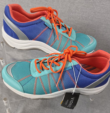 Vionic Alliance Womens 9.5 Sneakers 1st Ray Technology Orthoheel Blue Multi NEW
