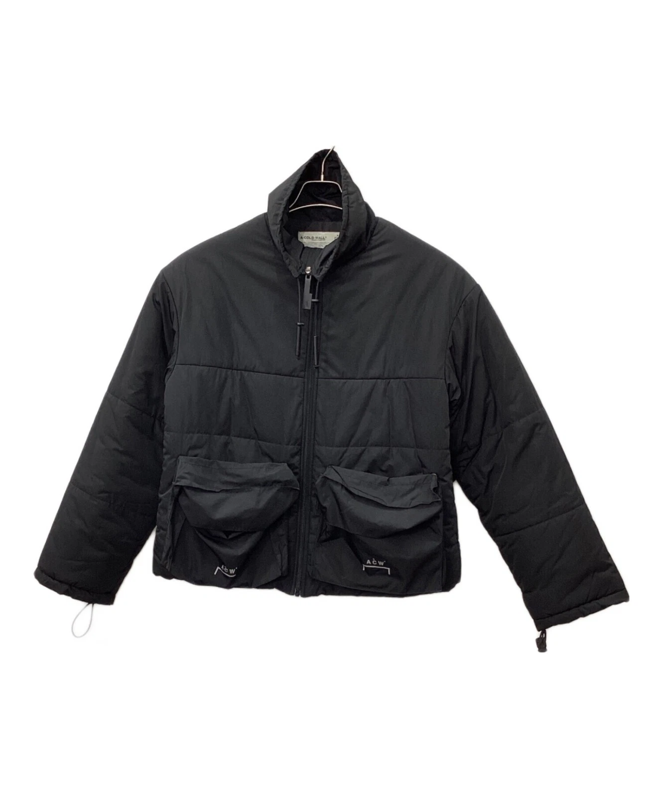 A-COLD-WALL* Logo Zip Up Puffer Jacket Men's Size M Black image 1