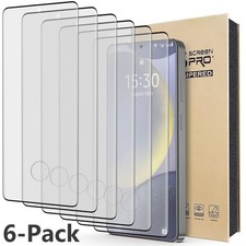 For Samsung Galaxy S24 5G Tempered Glass Screen Protector Transparent 2/4/6Packs