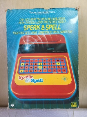 Classic Speak & N Spell Kahootz #09624 elektronisches Lernspiel getestet funktioniert Vintage