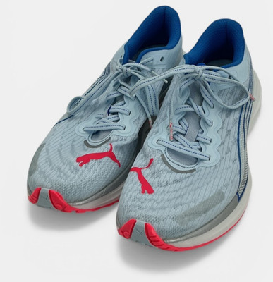 Puma Deviate Nitro 2 Women's Size 9 Icy Blue/Fire Orchid Running Shoes