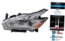 Halogen Driver Side Headlight Assembly - Halogen HLA89811