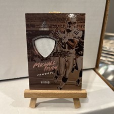 2018 Panini Luminance Vintage Materials Michael Irvin #4 (MEM) Dallas Cowboys