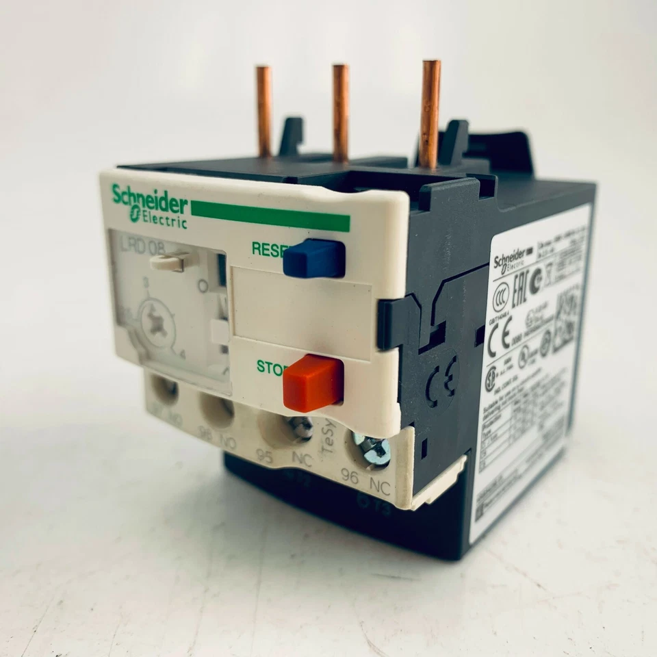 SCHNEIDER LRD08 TeSys 034678 Thermal Overload 2.5-4A NO NC Aux Contact Free TAX - Image 3 of 3