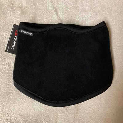 SEIRUS POLARTEC POLAR SCARF FACE/NECK MASK, SIZE S/M, BLACK, NWT