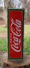 Coca Cola soda Advertising vintage porcelain sign