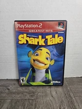 Shark Tale (PS2, 2004) No Manual – Tested & Working – Good Condition