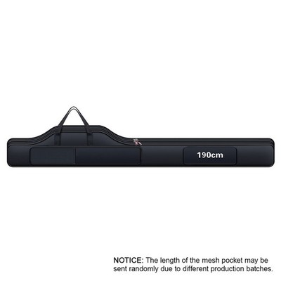 Lixada 190 Cm Angeltasche Tragbare Faltbare Angelruten Und Rollentasche Schwarz