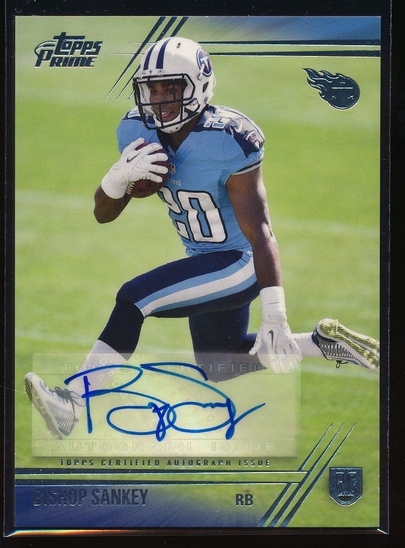 Bishop Sankey Topps Prime #106 Autograph