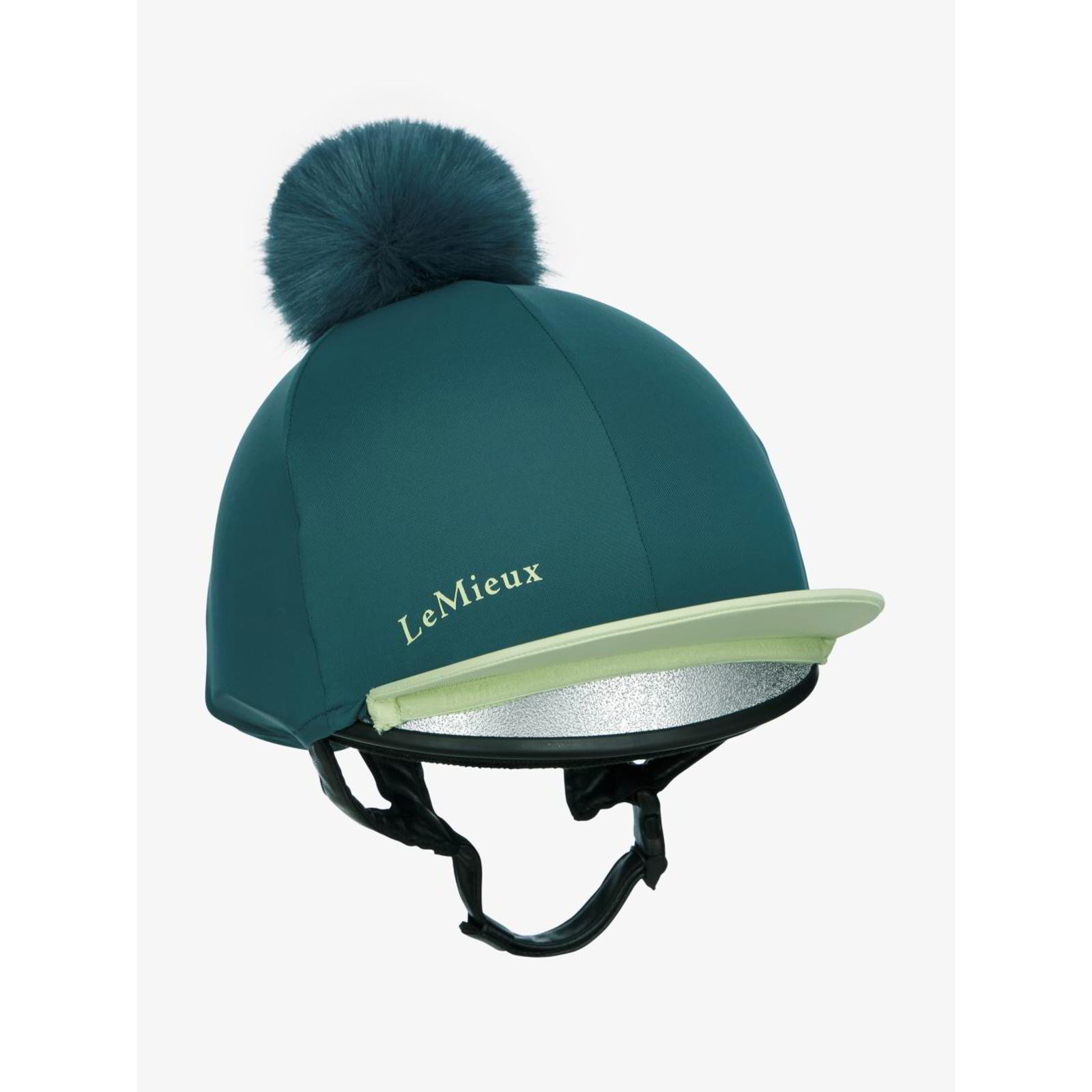 LeMieux Classique Pom Hat Silk Jungle