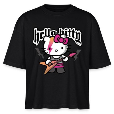 Hello Kitty E-Gitarre Rock Style Stanley/Stella Frauen Boxy Bio-T-Shirt Nova
