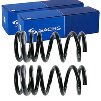 2X Sachs Fahrwerksfedern Hinten Passend FÜR Mitsubishi Pajero Links+Rechts