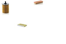 Inspektionspaket Filtersatz L MANN-FILTER Aktivkohlefilter Filtereinsatz für 307