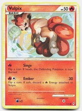 Call of Legends Vulpix 75/95 Heavily Played Pokemon C Tcg Card