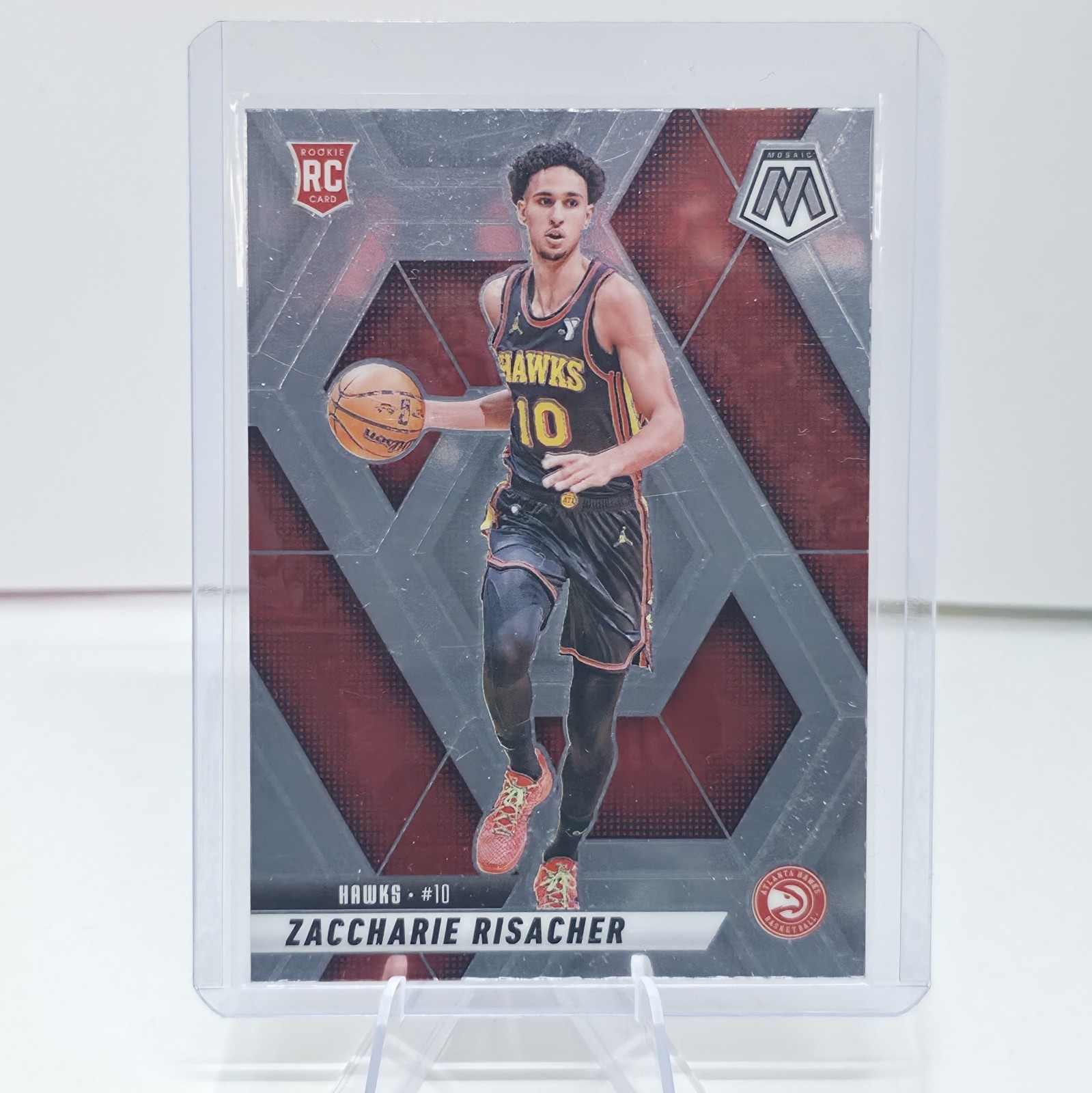 2024-25 Panini Mosaic - Rookies Zaccharie Risacher #213 (RC)