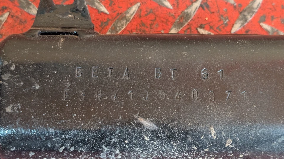 Tapón de escape BT61 silenciador escape Beta TR 32 33 1985 Foto 2 de 4