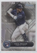 2022 Bowman Sterling Rookies Refractor 49/199 Vidal Brujan #BSR-15 00gy