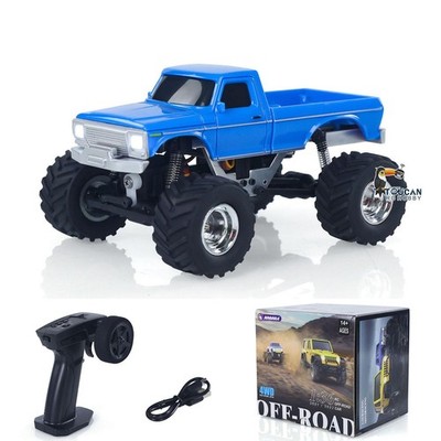 4WD 1/36 2.4G RC Off Road Fahrzeuge 3602 Mini Crawler Auto RTR Batterie Lichter