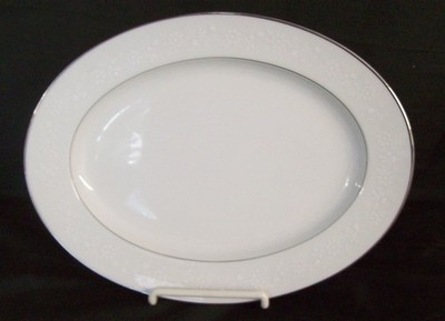Serving Platter 8.75'' x 11.5'' Noritake Buckingham China #6438