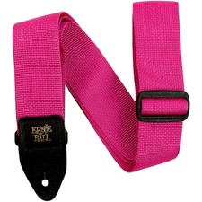 Ernie Ball Polypro Guitar Strap Raspberry