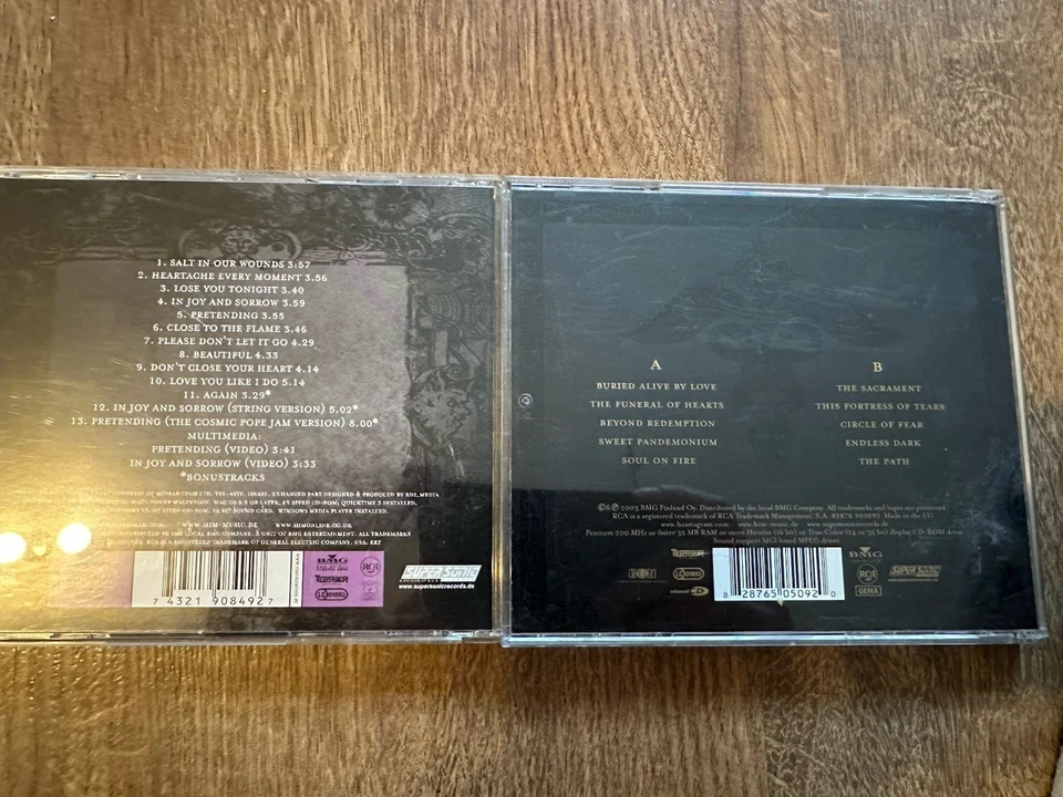 HIM – Deep Shadows And Brilliant Highlights - 10 Track enhanced CD 2001  GUN - Bild 3 von 3